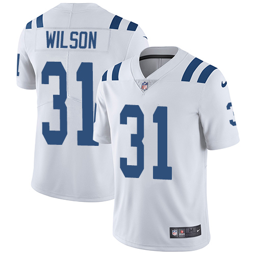 Indianapolis Colts #31 Limited Quincy Wilson White Nike NFL Road Youth Vapor Untouchable jerseys